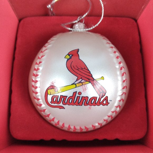 Lot of 2 St. Louis Cardinals MLB Baseball Scottish Christmas 2005 Ornaments - Picture 7 of 11